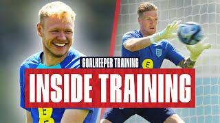 Ramsdale, Pickford & Johnstone Rack Up 100+ Saves & Ramsdale's Crossbar Challenge  | GK Training