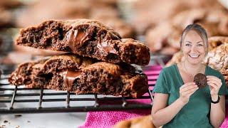 Not Your Average Chocolate Cookies (Extra Chocolatey & Gooey)