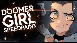 DOOMER GIRL [Speedpaint]