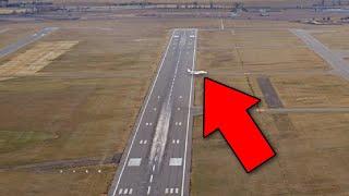 Pilot Actually Lands WITHOUT Permission!