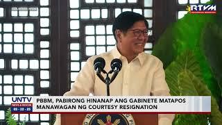PBBM, idinaan sa biro ang pagbati sa kanyang Gabinete matapos ang panawagang courtesy resignation