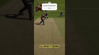  RAVI BISHNOI’S DECEPTIVE LEG-BREAK!  | WAS IT OUT OR NOT?  #cricket24gameplay  #ipl