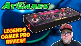 NEW AtGames Legend Gamer Pro Review! Is An Arcade Panel Version Of The Legends Ultimate Worth $250?