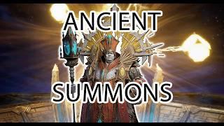 300+ ancient summons! we bring him home! #wor #WatcherofRealms