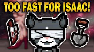 Cat Got Your Tongue Challenge At World Record Speeds! - The Binding of Isaac: Repentance