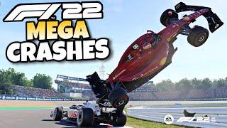 F1 22 MEGA CRASHES #1