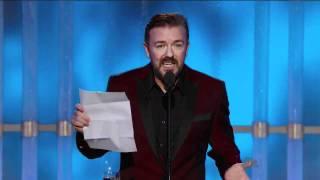 Ricky Gervais Golden Globes 2012 | Tiny Penis Joke HD