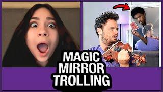 MAGIC MIRROR TROLLING on OMEGLE