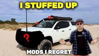 FOUR WHEEL DRIVE MODS I REGRET FOR TOURING AUSTRALIA