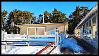 Village Solnechnoe beach Affectionate RUS STPETERSBURG | WINTER WALK GULF OF FINLAND