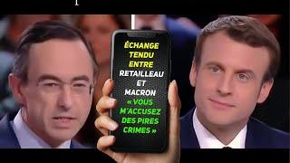  Échange tendu entre Retailleau et Macron