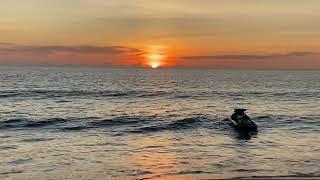 Sunset at karon beach.