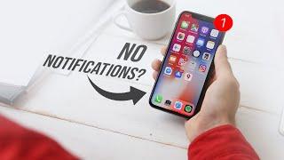 Why Am I Not Getting Notifications on iPhone?