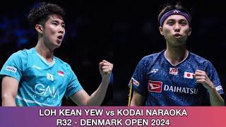 Loh Kean Yew vs Kodai Naraoka | Badminton Denmark Open 2024