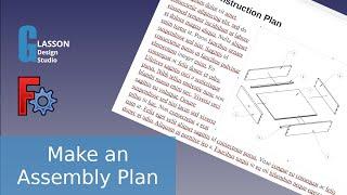 Create an assembly drawing with an exploded assembly