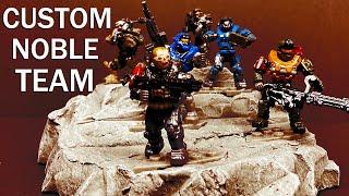 Custom Noble Team The Reach collections EP 1 Halo mega construx