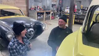 Full Custom Ian Roussel and His Wife Jamie Introduce You To Persephone Dune Buggy Break Repair!