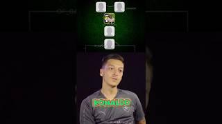 Özil Picked his 5-A-SIDE Team With Madrid Legends  what is Your 5-A-SIDE Team? #efootball2024