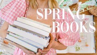 spring book recommendations  cottagecore, romance & cozy fantasy