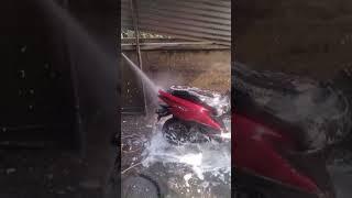 #Honda Dio fom  washing