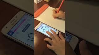 drawing on phone with pen tablet via bluetooth connection