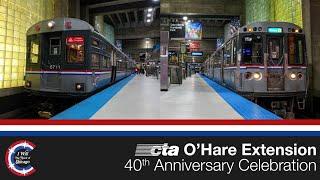 CTA's O'Hare Extension 40th Anniversary Celebration