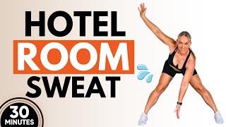 30 Min No Equipment Workout | Full Body Travel-Friendly Routine