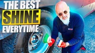 Top 5 Tips To Get The Best Tire Shine Results! No Sling!