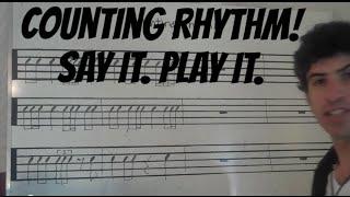 Counting Rhythms: Say & Clap Video 1