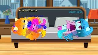 One day with the 4 dazzlings aka sirens