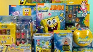 Unboxing and Review of SpongeBob SquarePants Toy Collection