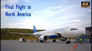 Atlantic Airways' Last Flight to North America - 4K