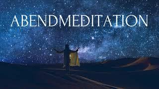 Abendmeditation, um mit Frieden im Herzen einzuschlafen