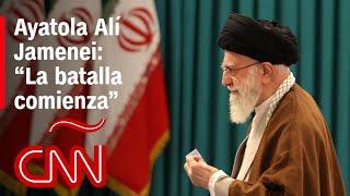 Líder supremo de Irán rechaza la rendición mientras EE.UU. aumenta su presencia militar en la zona