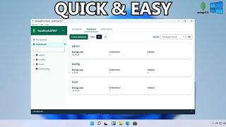 How to Install MongoDB on Windows 11 (SIMPLE)