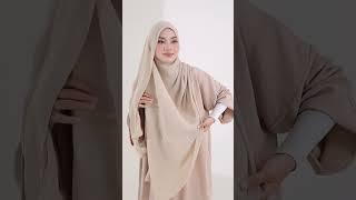 EASY HIJAB TUTORIAL – CARA CARA MEMAKAI TUDUNG SHAWL SIMPLE