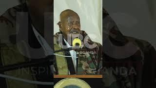 Museveni commends Gen. Muhoozi for joining army out of Patriotism, thanks him for his contribution.