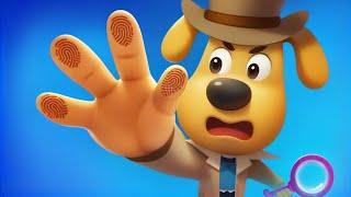 Unique Fingerprints | Who Stole Sheriff's Birthday Cake? | Kids Cartoon | Sheriff Labrador | BabyBus