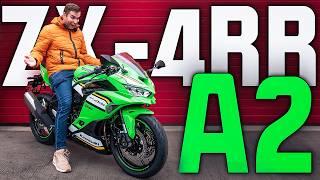 KAWASAKI ZX4RR A2 GEDROSSELT SO GEHT'S!