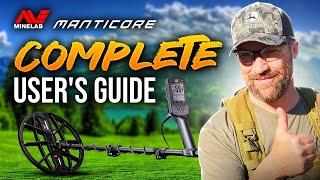 Minelab Manticore Full Users Guide Review Tips