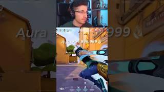 AURA +99.999.999…  valorant live stream gameplay highlights daily clips funny moments shorts 2025