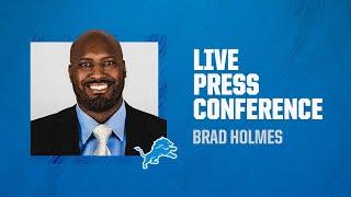 Brad Holmes introductory press conference