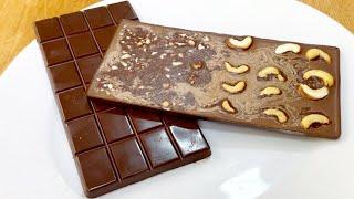 Homemade CHOCOLATE - LOW CARB, EASY, CHEAP, NO SUGAR - Delicious and Few Ingredients