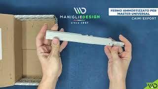 Fermo Ammortizzato PUK Caimi Export per Kit Master Universal - Manigliedesign.com