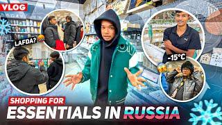 Shopping For Essentials in Russia  || MBBS DIARIES - 6