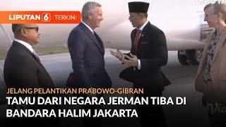 [FULL] Hadiri Pelantikan Prabowo-Gibran, Tamu Negara Jerman Tiba di Indonesia Disambut AHY