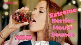 ASMR with Gina Carla   Sweet Berry Mouth Sounds for Relaxation