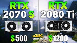 RTX 2070 SUPER vs RTX 2080 Ti in 4K