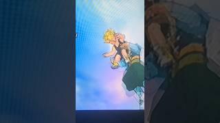 Dragonball Z Budokai 2 Dr Gero Rolling Crush Throw on Ssj Kid Trunks Alternate Gyaku Ryona Short