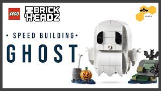 BEELD LEGO 40351 BrickHeadz Ghost Halloween Edition Speed Building